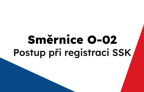 O-02: Postup při registraci SSK, evidenci členů a jejich přestupech