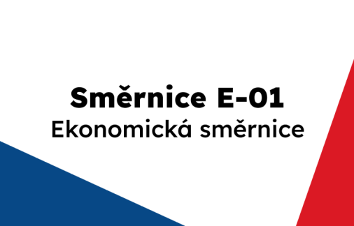 Směrnice E-01: Výplata cestovních a dalších náhrad